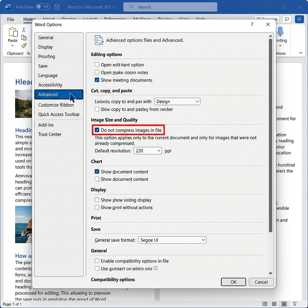 Export result for specific-size compression