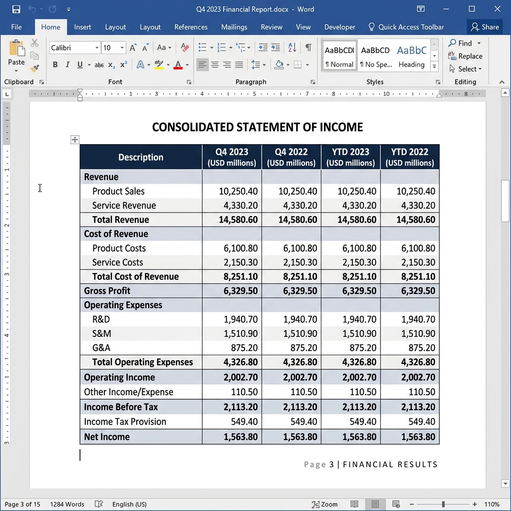 Optimization interface for specific-size target